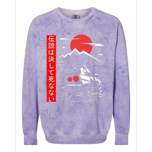 Automotive JDM Legend Tuning Car 34 Japan Colorblast Crewneck Sweatshirt