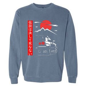 Automotive JDM Legend Tuning Car 34 Japan Garment-Dyed Sweatshirt