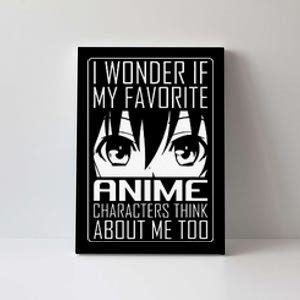 Anime Japanese Manga Kawaii I wonder if Anime Characters Me  Canvas