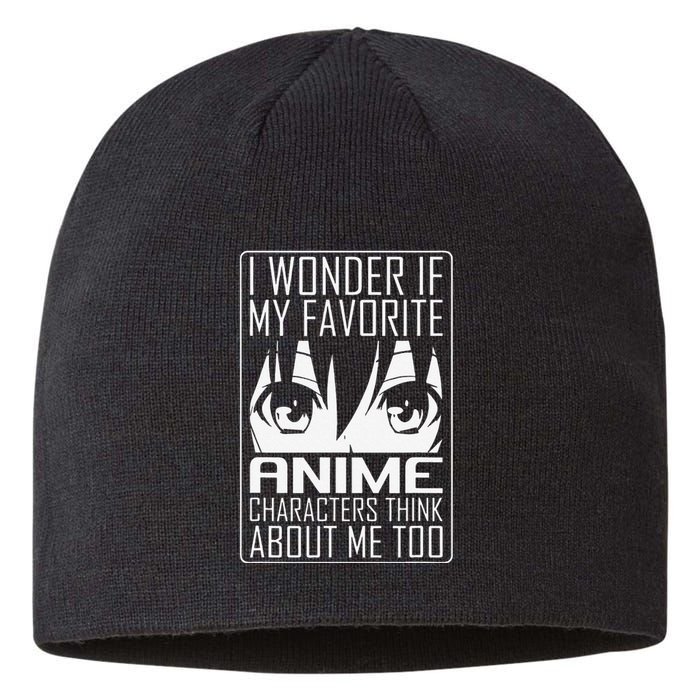 Anime Japanese Manga Kawaii I wonder if Anime Characters Me  Sustainable Beanie