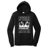 Anime Japanese Manga Kawaii I wonder if Anime Characters Me  Women's Pullover Hoodie