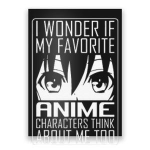 Anime Japanese Manga Kawaii I wonder if Anime Characters Me  Poster