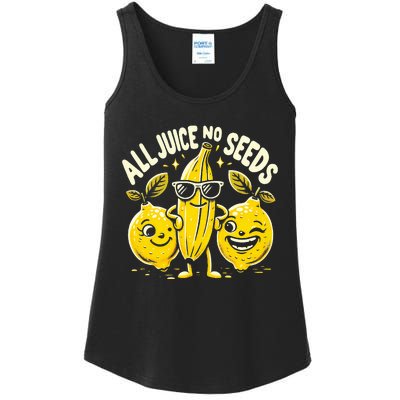 All Juice No Seeds Vasectomy Fruit Ladies Essential Tank