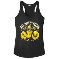 All Juice No Seeds Vasectomy Fruit Ladies PosiCharge Competitor Racerback Tank