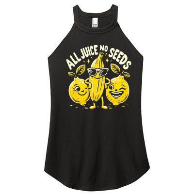 All Juice No Seeds Vasectomy Fruit Women's Perfect Tri Rocker Tank