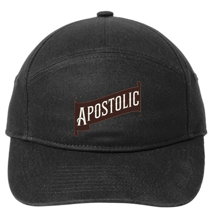 Apostolic Jesus Only Oneness Pentecostal Design 7-Panel Snapback Hat
