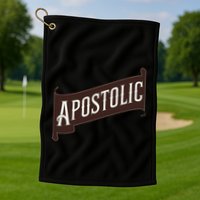 Apostolic Jesus Only Oneness Pentecostal Design Golf Towel
