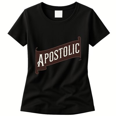 Apostolic Jesus Only Oneness Pentecostal Design Womens T-Shirt