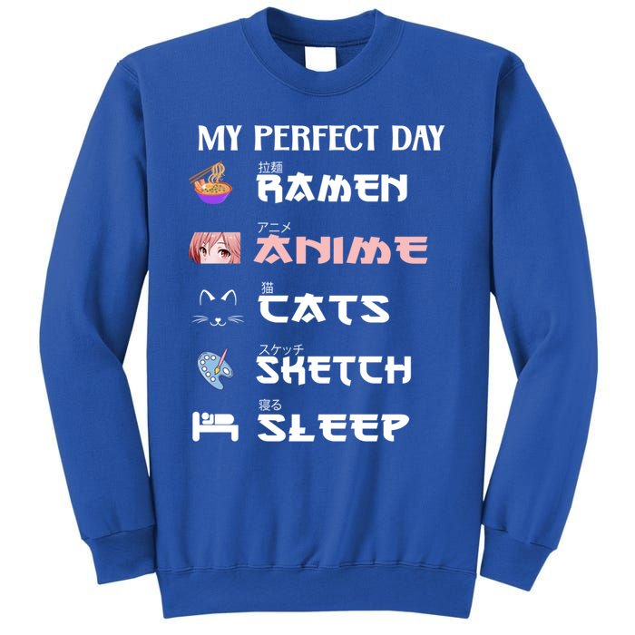 Anime Japanese Ra Sketching Cat Anime Lover N Cute Gift Sweatshirt