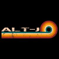 Alt J Retro Stripes Musician Vintage Long Sleeve Shirt