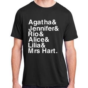 Agatha & Jennifer & Rio & Alice & Lilia & Mrs Hart Adult ChromaSoft Performance T-Shirt