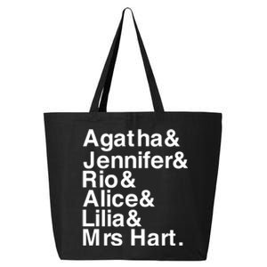 Agatha & Jennifer & Rio & Alice & Lilia & Mrs Hart 25L Jumbo Tote