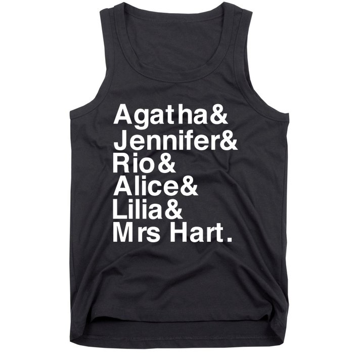 Agatha & Jennifer & Rio & Alice & Lilia & Mrs Hart Tank Top