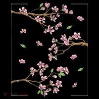 Aesthetic Japanese Style Cherry Blossom Tree Sakura Sustainable Beanie