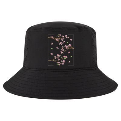 Aesthetic Japanese Style Cherry Blossom Tree Sakura Cool Comfort Performance Bucket Hat