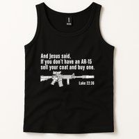 And Jesus Said If You DonT Have An Ar15 Sell Your Coat And Buy One Tank Top