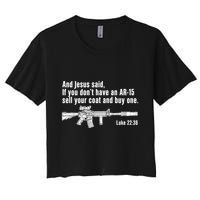 And Jesus Said If You DonT Have An Ar15 Sell Your Coat And Buy One Crop Top