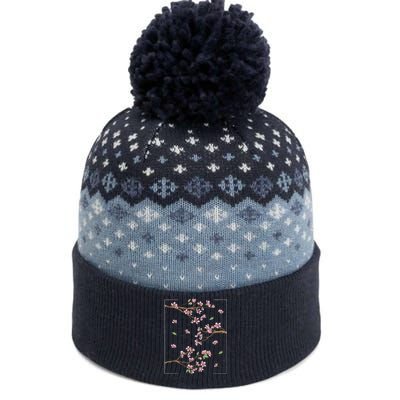 Aesthetic Japanese Style Cherry Blossom Tree Sakura The Baniff Cuffed Pom Beanie