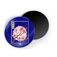 Aesthetic Japanese Style Cherry Blossom Tree Sakura Japan Magnet