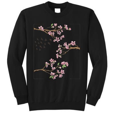 Aesthetic Japanese Style Cherry Blossom Tree Sakura Japan Sweatshirt