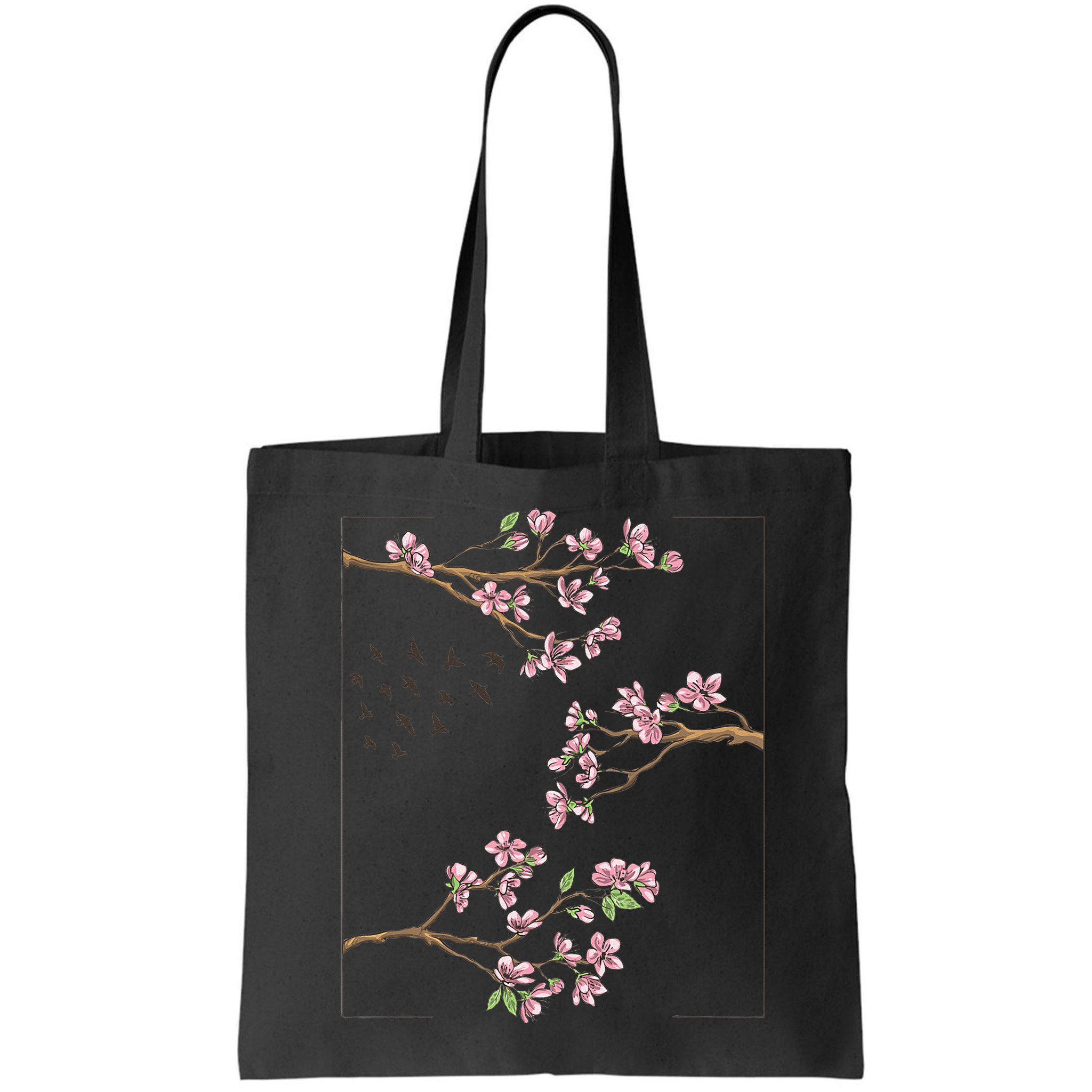Aesthetic Japanese Style Cherry Blossom Tree Sakura Japan Bag