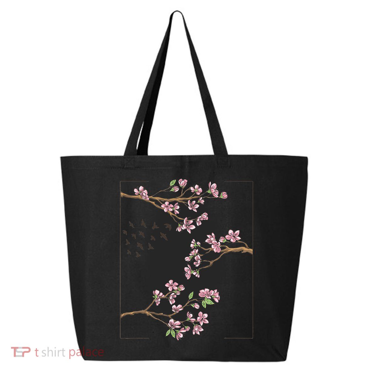 Aesthetic Japanese Style Cherry Blossom Tree Sakura Japan 25L Jumbo Tote