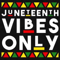 Awesome Juneteenth Shirt Juneteenth Vibes Only Independence Ladies PosiCharge Tri-Blend Wicking Tank