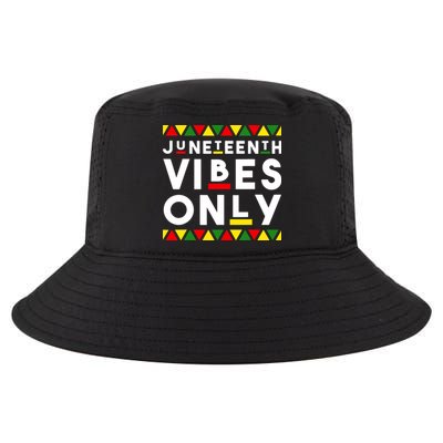 Awesome Juneteenth Shirt Juneteenth Vibes Only Independence Cool Comfort Performance Bucket Hat