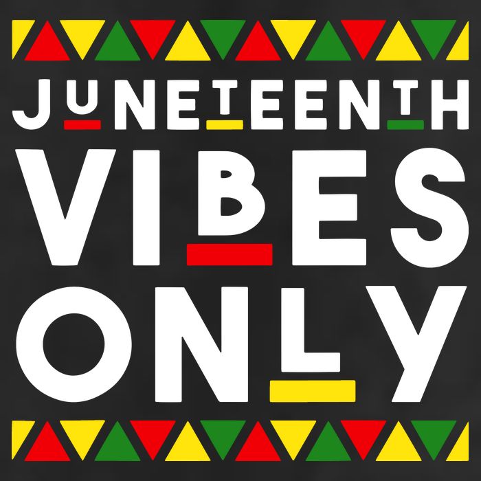 Awesome Juneteenth Shirt Juneteenth Vibes Only Independence 7 Panel Mesh Trucker Snapback Hat