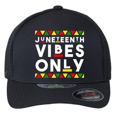 Awesome Juneteenth Shirt Juneteenth Vibes Only Independence Flexfit Unipanel Trucker Cap