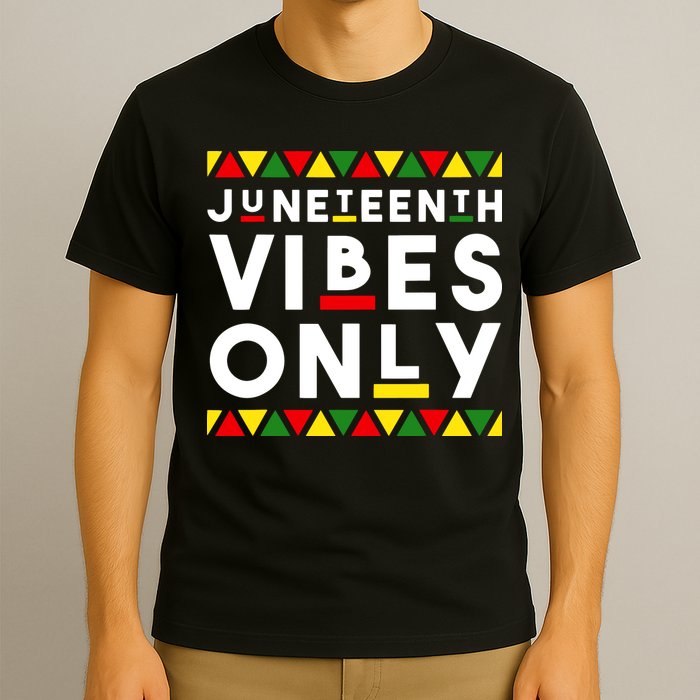 Awesome Juneteenth Shirt Juneteenth Vibes Only Independence T-Shirt