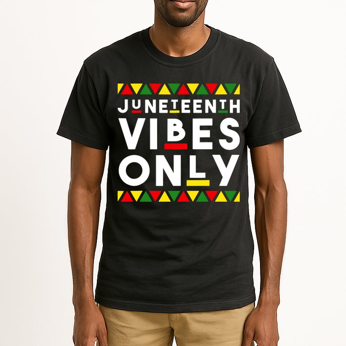 Awesome Juneteenth Shirt Juneteenth Vibes Only Independence Tall T-Shirt