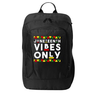 Awesome Juneteenth Shirt Juneteenth Vibes Only Independence City Backpack