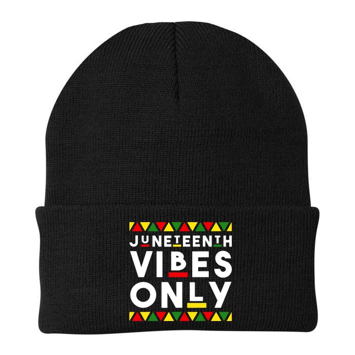 Awesome Juneteenth Shirt Juneteenth Vibes Only Independence Beanie