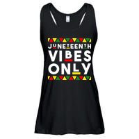 Awesome Juneteenth Shirt Juneteenth Vibes Only Independence Ladies Essential Flowy Tank