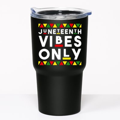 Awesome Juneteenth Shirt Juneteenth Vibes Only Independence Tumbler