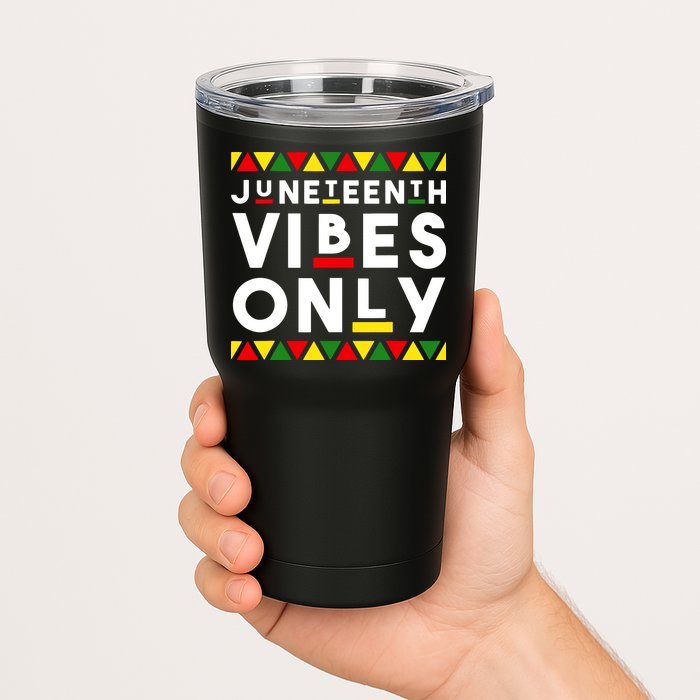 Awesome Juneteenth Shirt Juneteenth Vibes Only Independence Tumbler