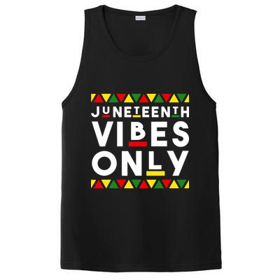 Awesome Juneteenth Shirt Juneteenth Vibes Only Independence PosiCharge Competitor Tank