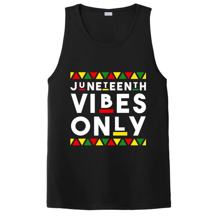 Awesome Juneteenth Shirt Juneteenth Vibes Only Independence PosiCharge Competitor Tank