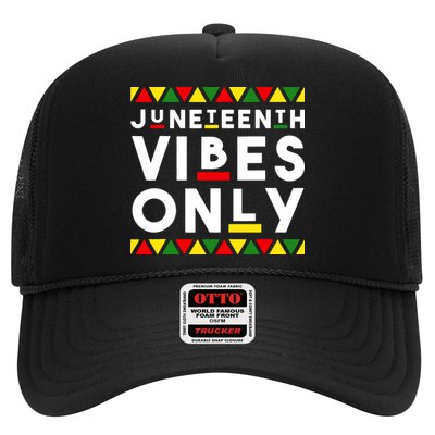 Awesome Juneteenth Shirt Juneteenth Vibes Only Independence Trucker Hat
