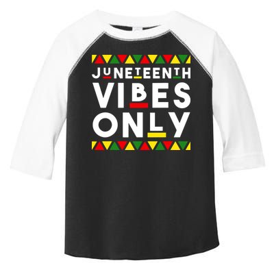 Awesome Juneteenth Shirt Juneteenth Vibes Only Independence Toddler Fine Jersey T-Shirt