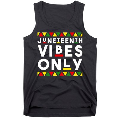 Awesome Juneteenth Shirt Juneteenth Vibes Only Independence Tank Top