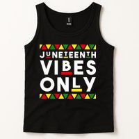 Awesome Juneteenth Shirt Juneteenth Vibes Only Independence Tank Top