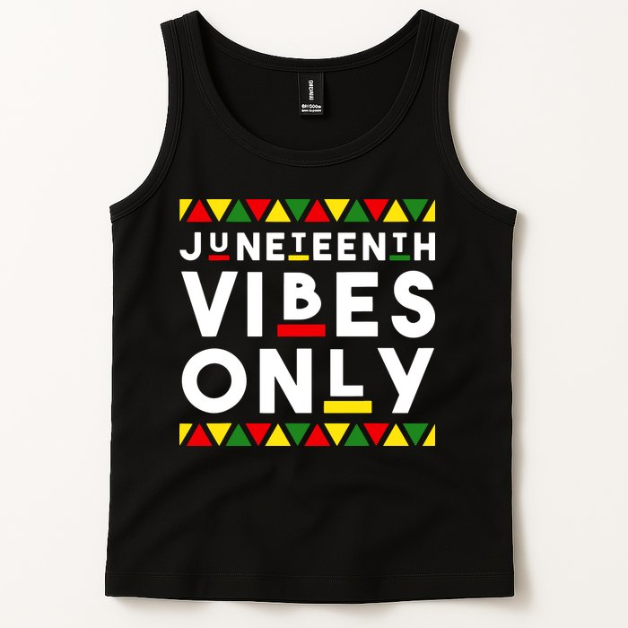 Awesome Juneteenth Shirt Juneteenth Vibes Only Independence Tank Top