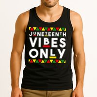 Awesome Juneteenth Shirt Juneteenth Vibes Only Independence Tank Top