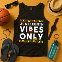 Awesome Juneteenth Shirt Juneteenth Vibes Only Independence Tank Top
