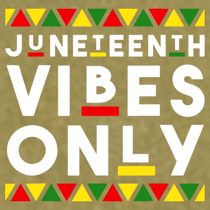 Awesome Juneteenth Shirt Juneteenth Vibes Only Independence Garment-Dyed Women's Muscle Tee