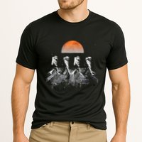 Astronauts Journey To Mars Astronauts In Walking In Space Performance Shirt