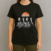 Astronauts Journey To Mars Astronauts In Walking In Space T-Shirt