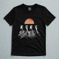 Astronauts Journey To Mars Astronauts In Walking In Space T-Shirt